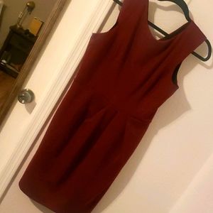 Burgundy Dress